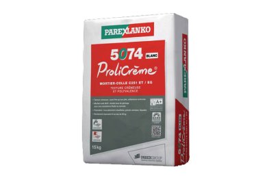 Parexlanko Prolicrème - Colle pour plancher chauffant en pierre naturelle Parexlanko Prolicrème - Colle pour plancher chauffant en pierre naturelle