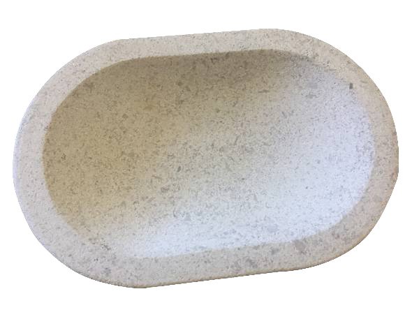 Porte savon original en pierre de Bourgogne - Charmot Clair Adouci