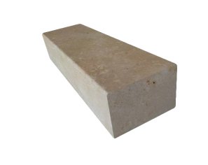 Natural limestone step. Natural limestone step.