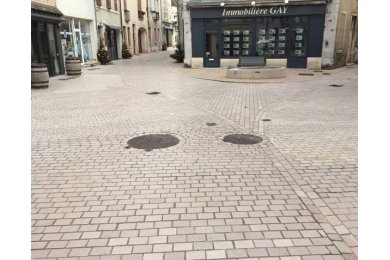 Pavés en Comblanchien - Voirie