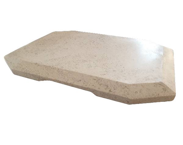 Trivet in natural limestone - Charmot Light Honed
