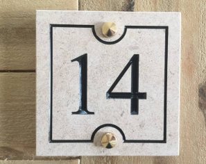 Pointe de diamant Laiton - Kit de fixation - Pose plaque numéro de rue Pointe de diamant Laiton - Kit de fixation - Pose plaque numéro de rue