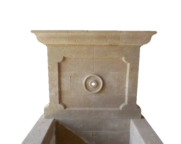 Village fountain in stone - Lanvignes Golden-Yellow Aged Village fountain in stone - Lanvignes Golden-Yellow Aged