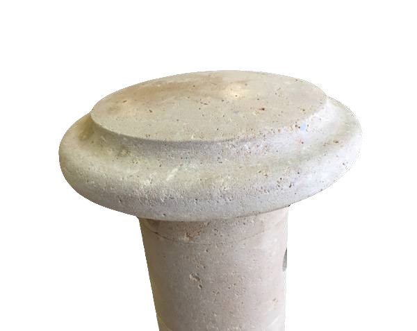 Central column fountain - Lanvignes Golden-Yellow Aged