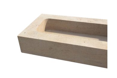 Jardinière funéraire en pierre naturelle Jardinière funéraire en pierre naturelle