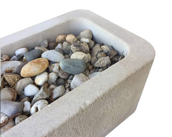 Funeral landscaping - Rounded Model