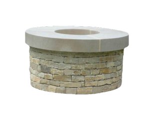 Natural Stone Well Ledge Natural Stone Well Ledge