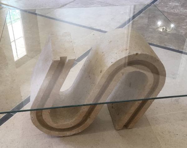 Limestone - Coffee table Limestone - Coffee table