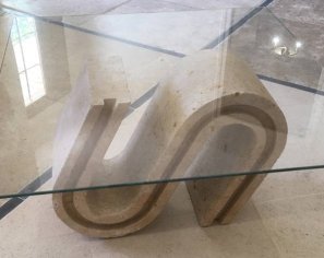 Limestone - Coffee table Limestone - Coffee table