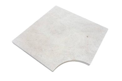 Margelle d'angle rentrant - Pierre Semond Nuancé Finition Classique Margelle d'angle rentrant - Pierre Semond Nuancé Finition Classique