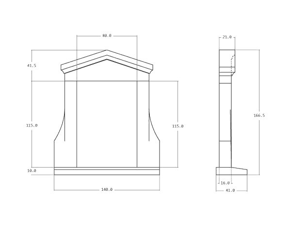 Dormer in natural stone - Technical plan





Dormer in natural limestone - Technical plan