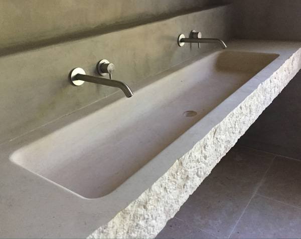 Evier Bain Pierre - Charmot Clair Adouci Evier Bain Pierre - Charmot Clair Adouci