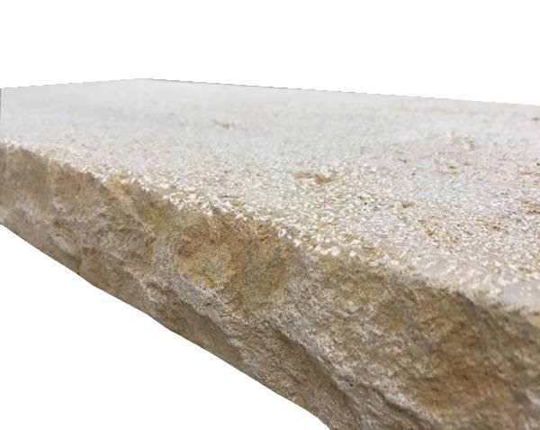 Stone-colored wall cap