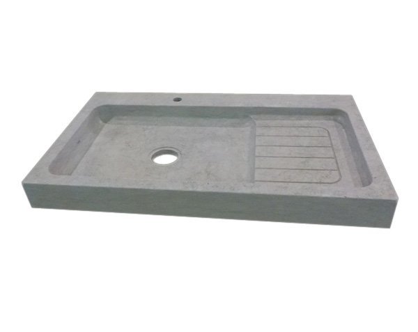 Stone sink - Bleu de Lignières Honed