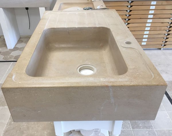 Grand évier 1 bac - Corton Adouci Grand évier 1 bac - Corton Adouci