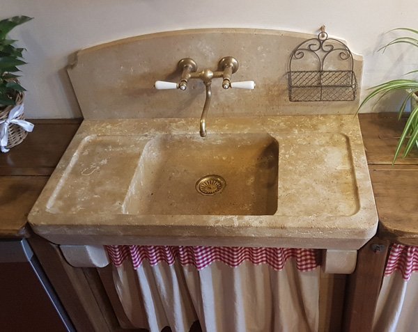 Summer kitchen sink - Lanvignes Antiquaire Summer kitchen sink - Lanvignes Antiquaire