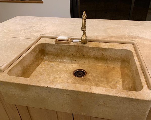 Yellow Stone Sink