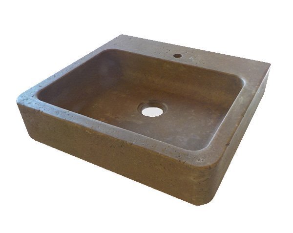 Rustic Stone Sink - Aged Lanvignes with Antique Patina