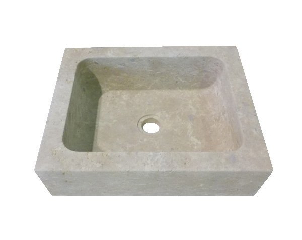 Natural limestone sink - Lanvignes Golden-Yellow Aged