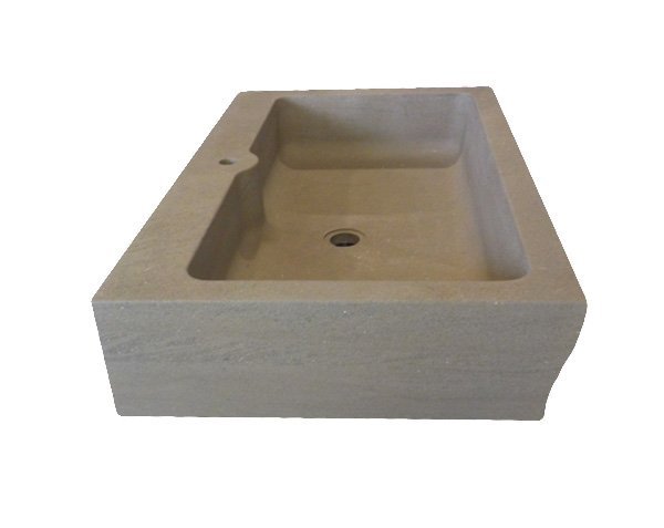 Limestone sink - Charmot Golden Honed Limestone sink - Charmot Golden Honed