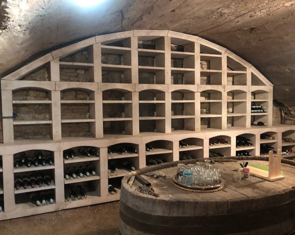 Casier à bouteille sur mesure - Lanvignes Doré-Jaune Vieilli Casier à bouteille sur mesure - Lanvignes Doré-Jaune Vieilli