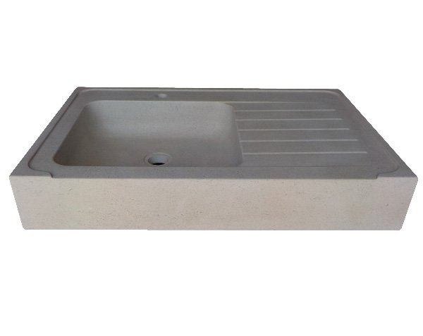 Evier beige en pierre - Charmot Clair Adouci