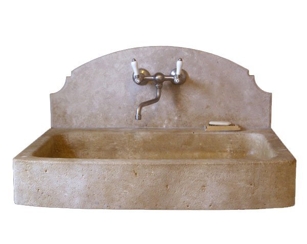 Crédence Grenache en pierre de Bourgogne - Lanvignes Doré-Jaune Vieilli