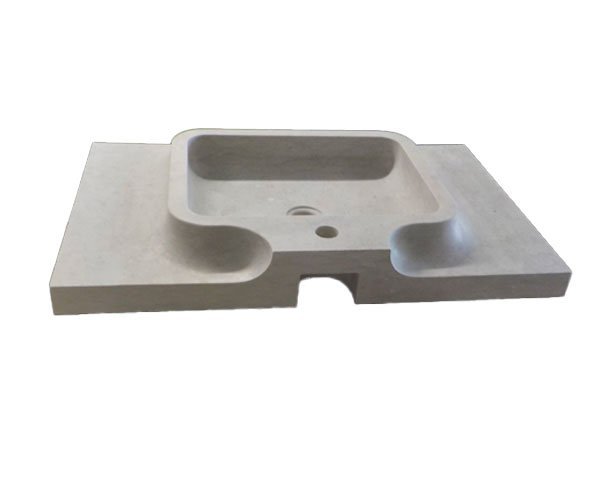 Antique Limestone Sink - Bleu de Lignières Honed Finish