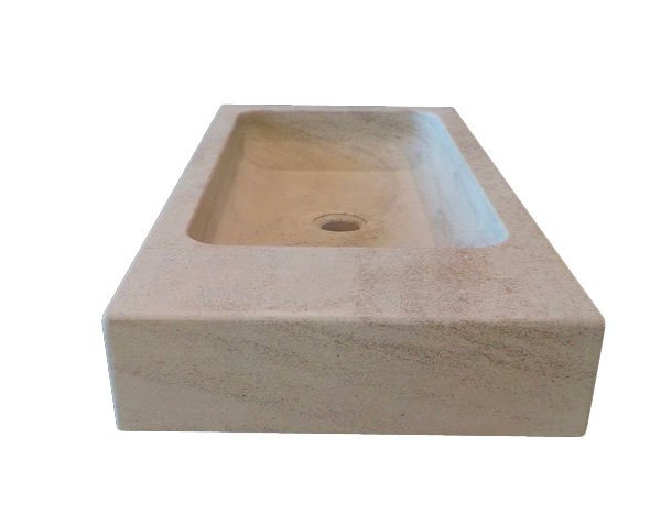 Vasque rectangle - Charmot Clair Adouci Vasque rectangle - Charmot Clair Adouci