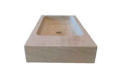 Vasque rectangle - Charmot Clair Adouci Vasque rectangle - Charmot Clair Adouci