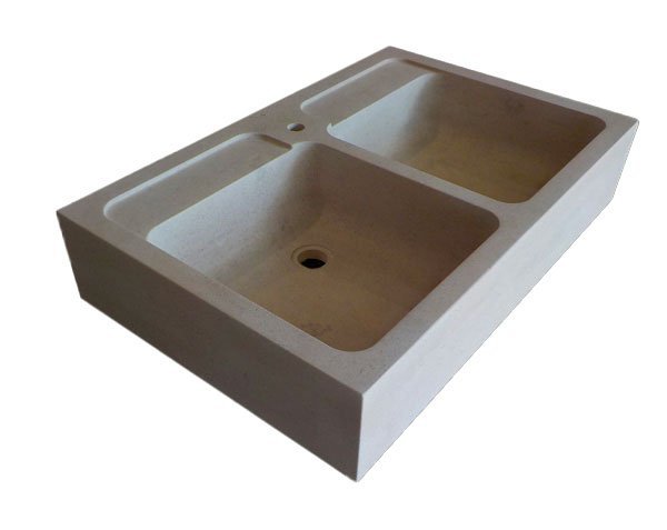 Kitchen Limestone sink - Charmot Light Honed