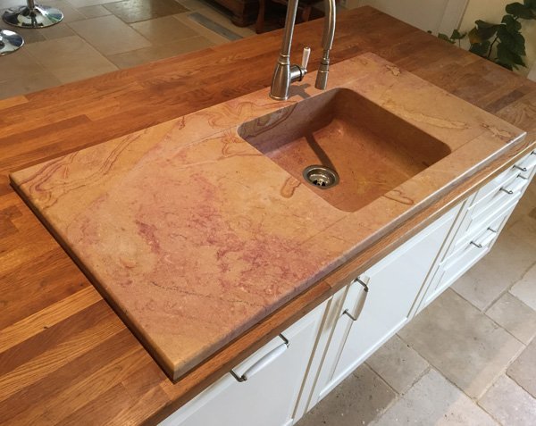 Undermount Sink in Corton Stone Undermount Sink in Corton Stone
