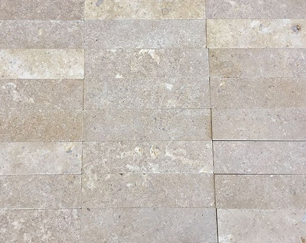Facing panel - Lanvignes Golden Yellow Brushed Limestone