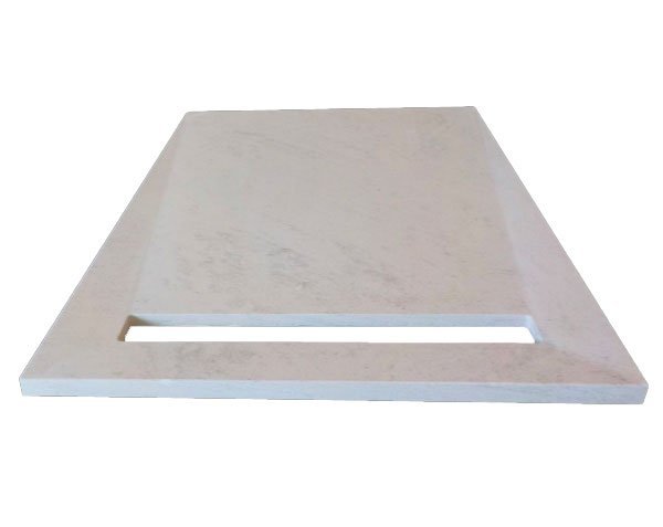 Shower tray Gutter - Charmot Light Honed