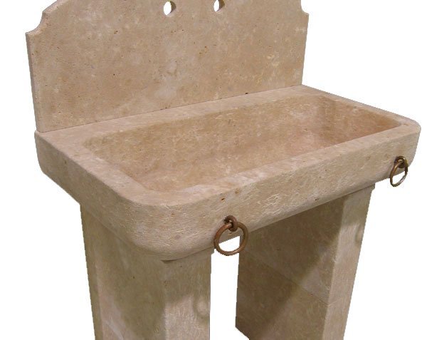 Bastide jambs in Burgundy limestone - Lanvignes Golden-Yellow Aged