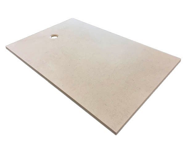 Receveur extra plat en pierre naturelle - Charmot Clair Adouci