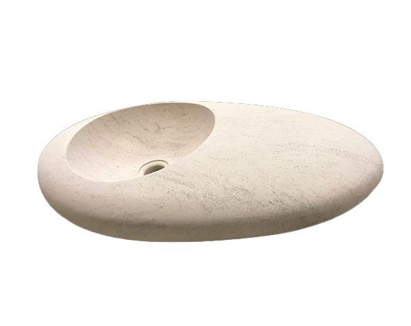 Bathroom River Stone - Charmot Light Honed
