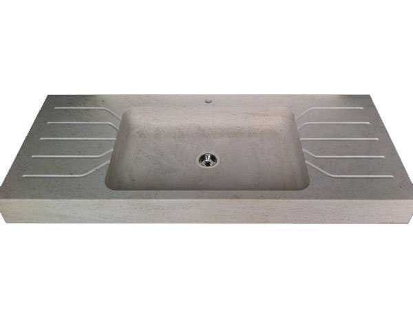 Limestone sink - Charmot Light Honed Limestone sink - Charmot Light Honed