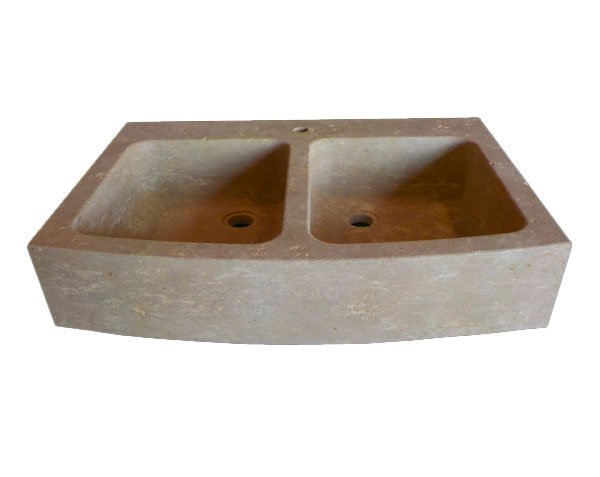 Outdoor stone sink - Lanvignes Golden-Yellow Aged
