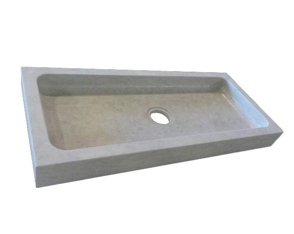 Countertop sink - Bleu de Lignières Honed Countertop sink - Bleu de Lignières Honed