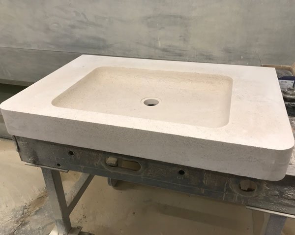 Kitchen sink - Charmot Light Limestone