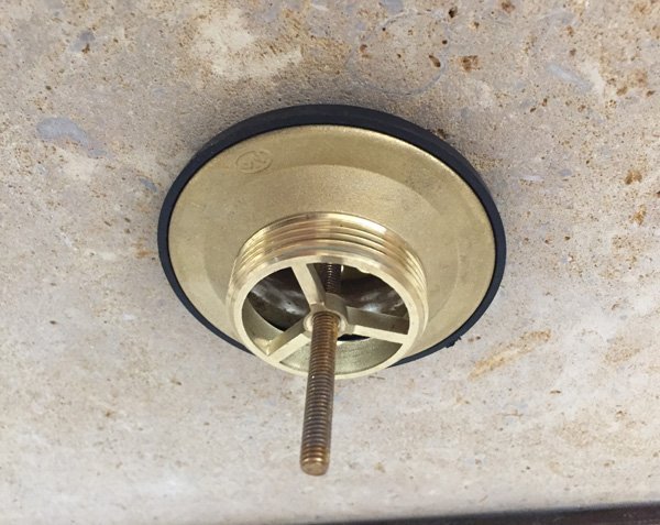 Standard bung Drill 60 mm - Aged brass