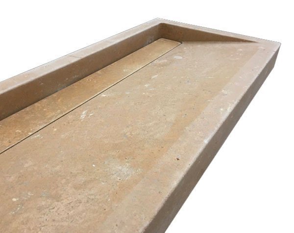 Gutter - Bathroom - Lanvignes Golde-Yellow Aged