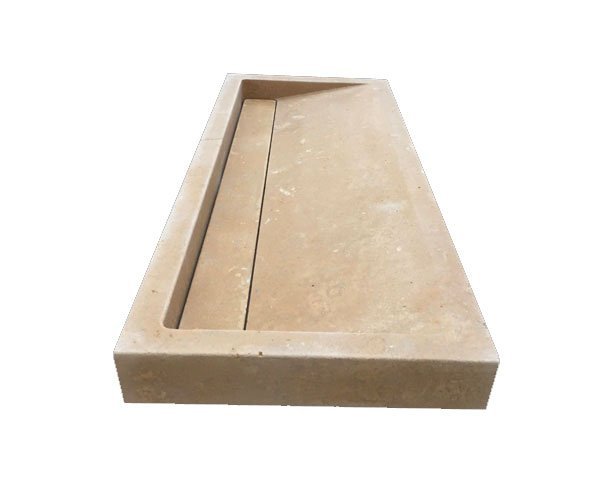 Gutter sink - Lanvignes Golden-Yellow Aged