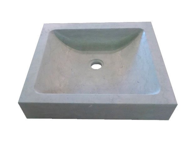 Gray washbasin - Bleu de Lignières Honed