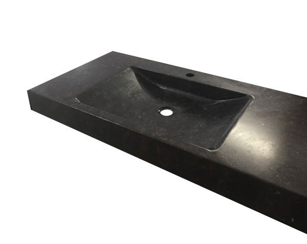 Washbasin in bluestone - Bluestone from Belgium