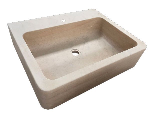 Sink 1 Bowl - Charmot Light Honed Finish