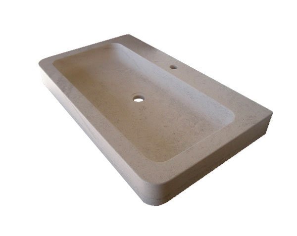 Beautiful Limestone Washbasin - Charmot Light Honed