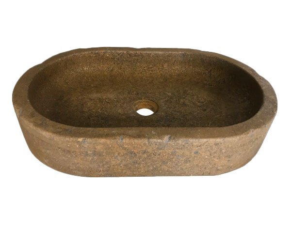 Brown Stone Basin - Lanvignes Antiquaire Brown Stone Basin - Lanvignes Antiquaire
