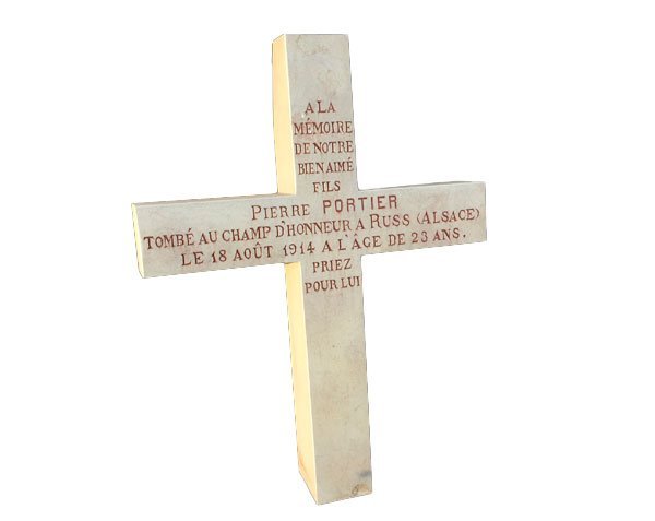 Stone cross for tombstone Stone cross for tombstone